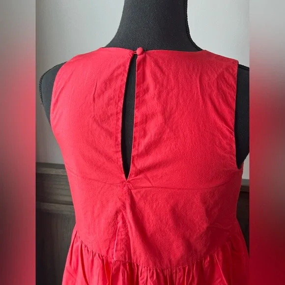 Banana Republic petite XS pink orange Sleeveless Mini Dress - Picture 4 of 8